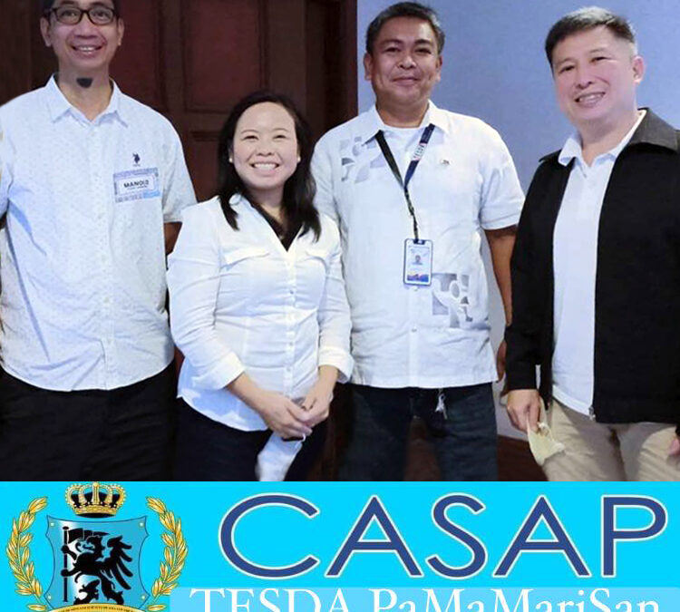 CASAP Directors with TVET District Head Leo Pinlac
