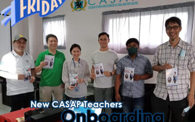 New CASAP Teachers Onboarding
