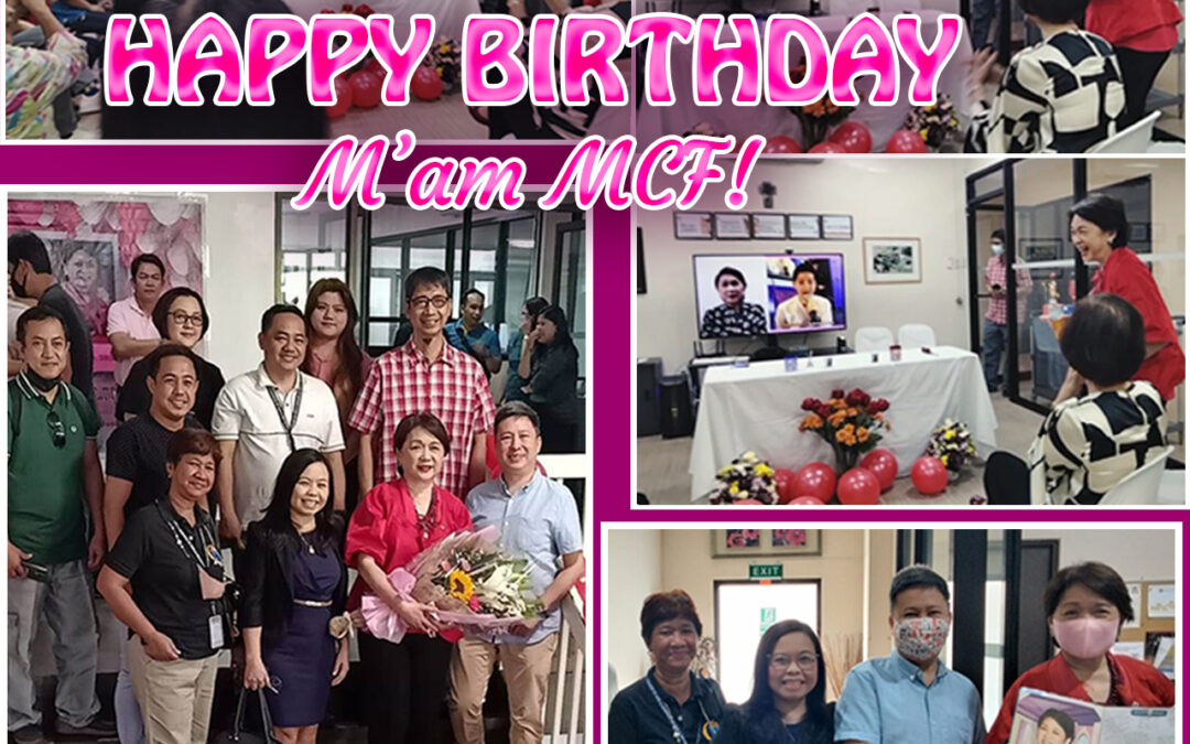 Happy Birthday M‘am MCF !