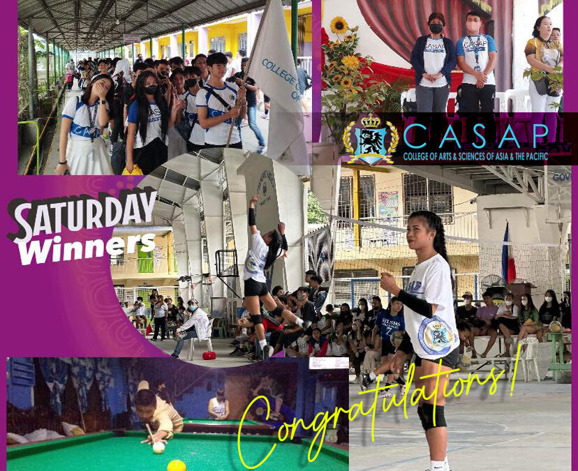 Congrats CASAP athletes!