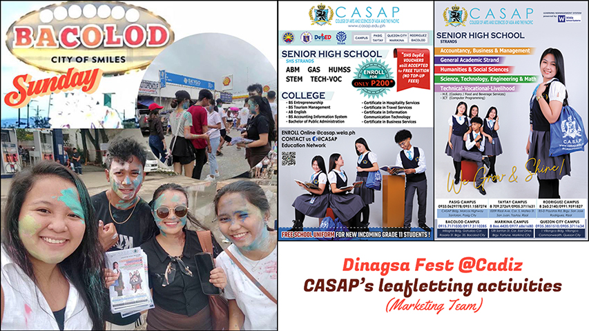 CASAP’s leafletting activities