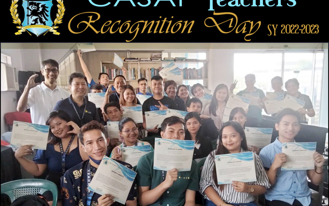 CASAP Teachers’ Recognition Day