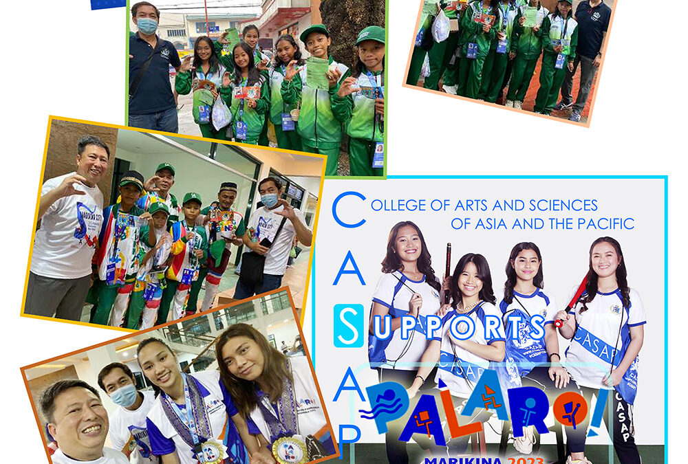 CASAP @ the Palarong Pambansa 2023